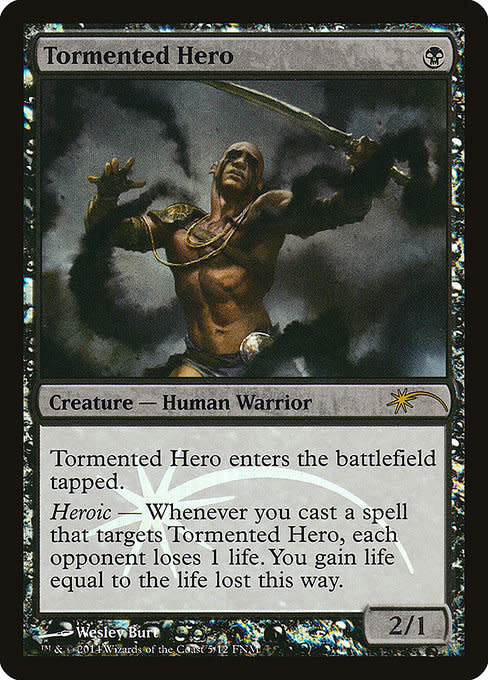 Tormented Hero - Foil - FNM Promo