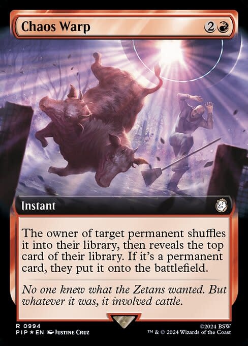 Chaos Warp - Surge Foil
