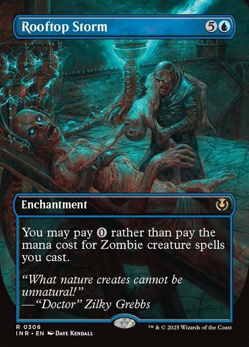 Rooftop Storm - Foil