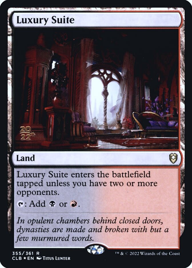 Luxury Suite - Prerelease Promo - Foil