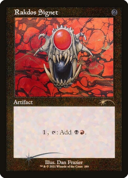 Rakdos Signet - Foil-Etched