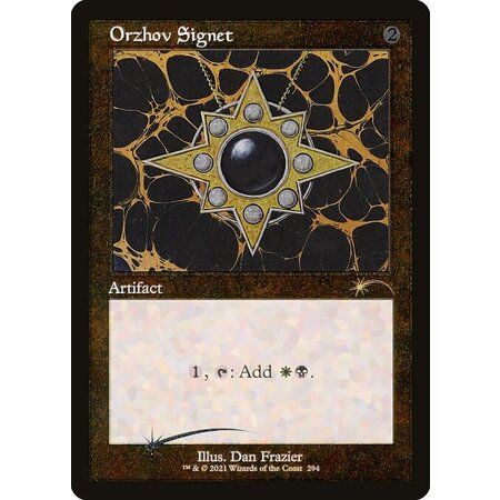 Orzhov Signet - Foil Etched