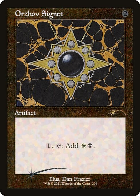 Orzhov Signet - Foil-Etched