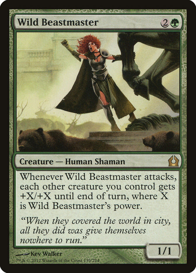 Wild Beastmaster - Foil