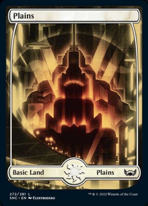 Plains (272) - Full Art - Foil
