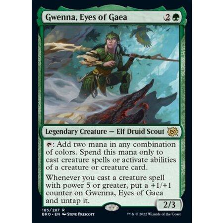 Gwenna, Eyes of Gaea - Foil