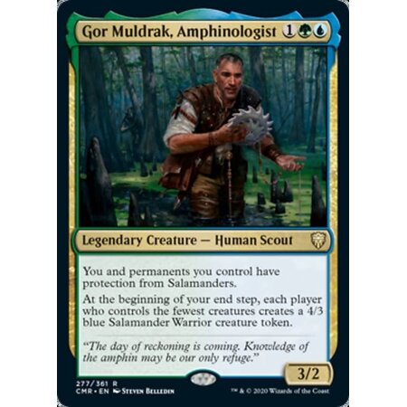 Gor Muldrak, Amphinologist