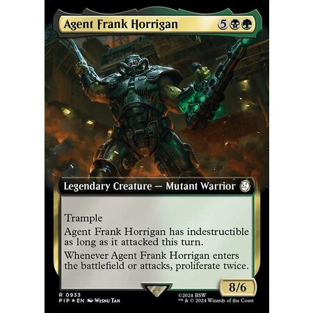 Agent Frank Horrigan - Surge Foil