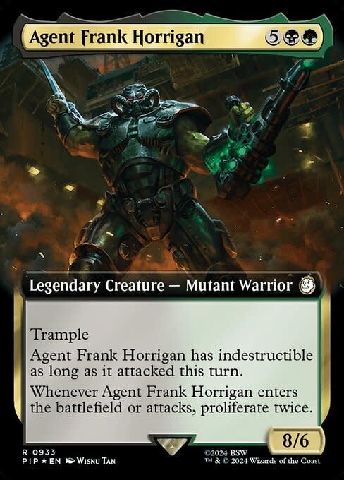 Agent Frank Horrigan - Surge Foil