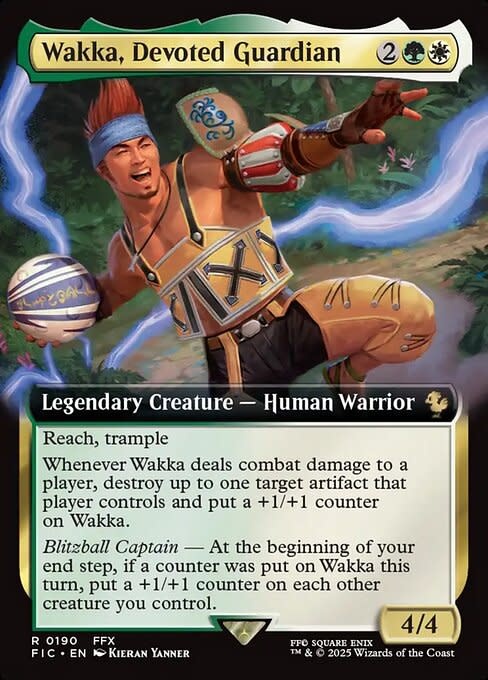 Wakka, Devoted Guardian - Foil