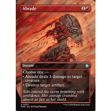 Abrade