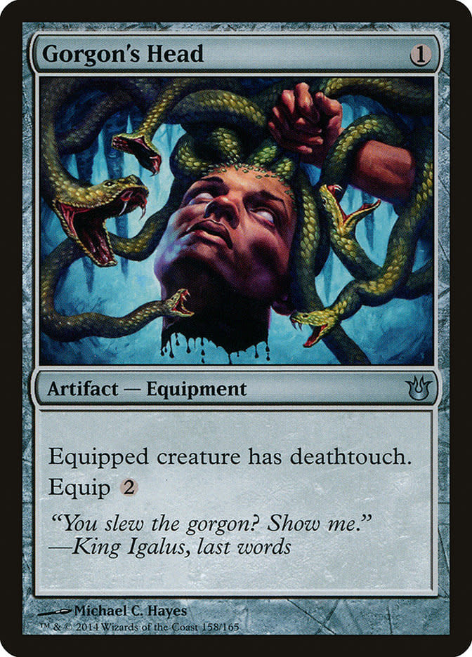 Gorgon's Head - Foil