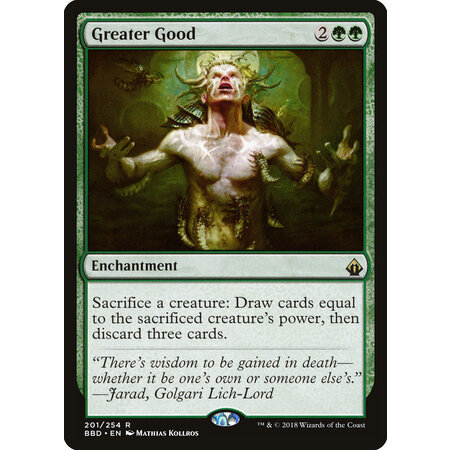Greater Good - Foil