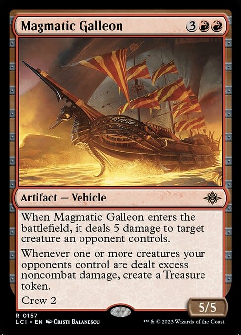 Magmatic Galleon - Foil