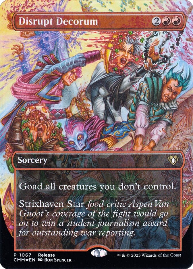 Disrupt Decorum - Foil - Release Promo