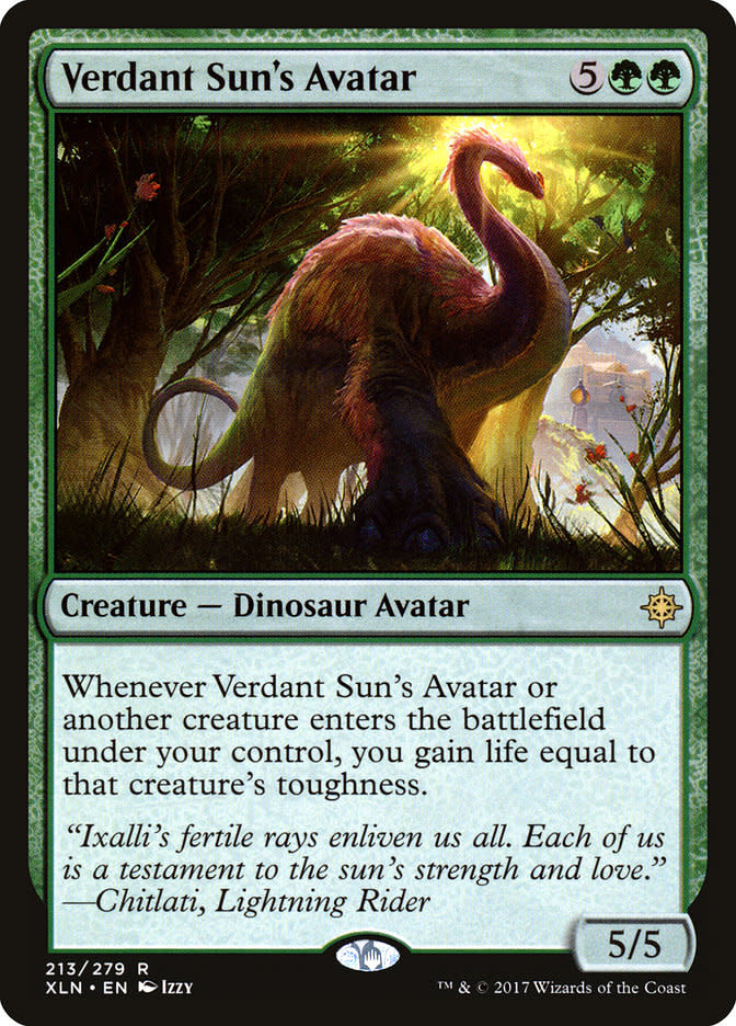 Verdant Sun's Avatar - Foil