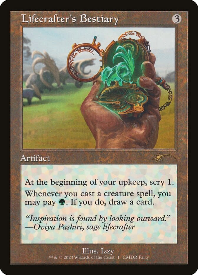 Lifecrafter's Bestiary - Foil - Commander Party Promo