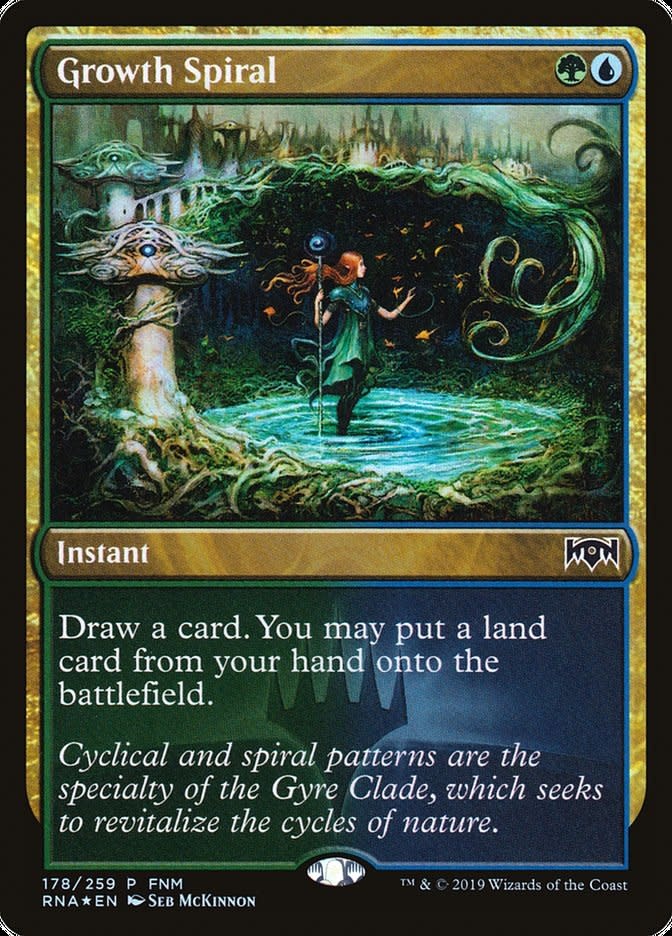 Growth Spiral -  Foil - FNM Promo