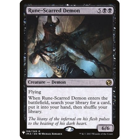 Rune-Scarred Demon