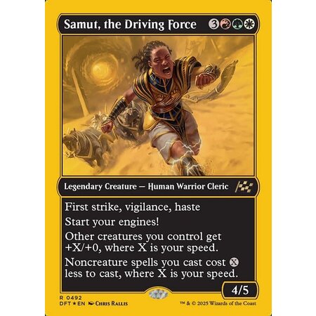 Samut, the Driving Force - First Place Foil