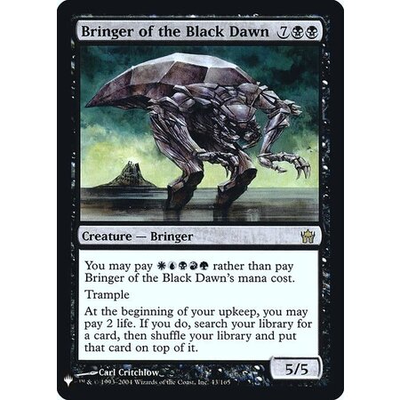 Bringer of the Black Dawn - Foil
