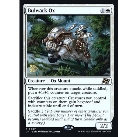 Bulwark Ox - Foil - Prerelease Promo
