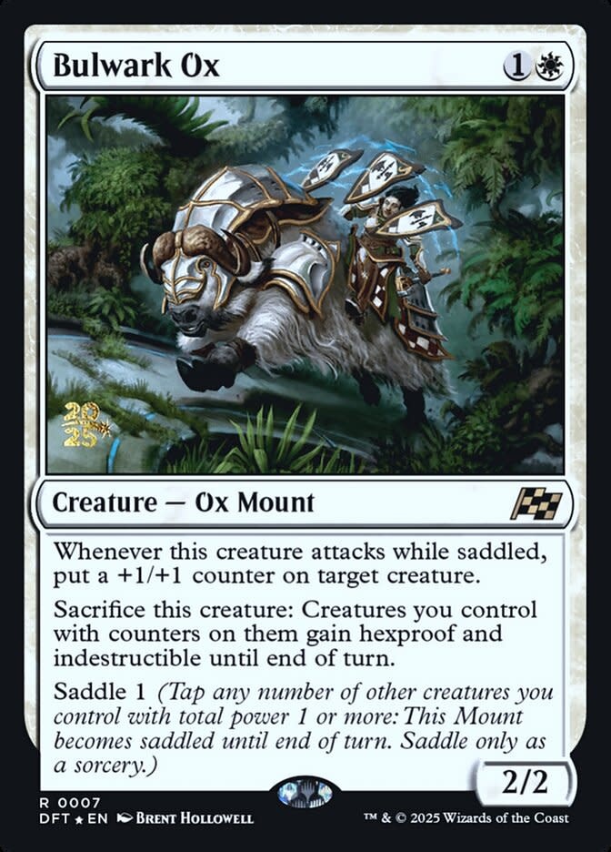 Bulwark Ox - Foil - Prerelease Promo