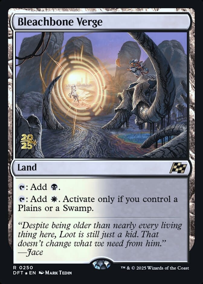Bleachbone Verge - Foil - Prerelease Promo