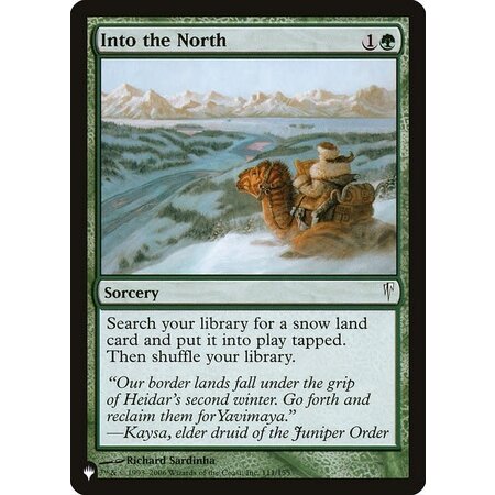 Into the North