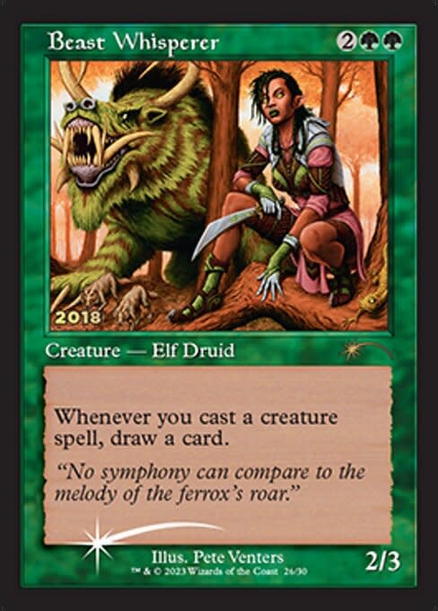 Beast Whisperer - Foil - 30th Anniversary Promo