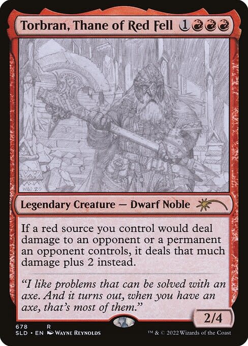 Torbran, Thane of Red Fell - Foil