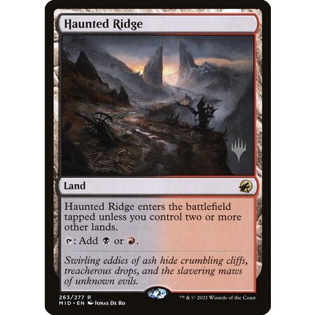Haunted Ridge - Foil - Promo Pack