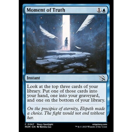 Moment of Truth - Foil