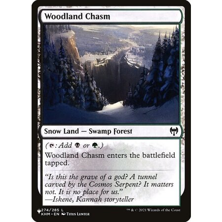 Woodland Chasm