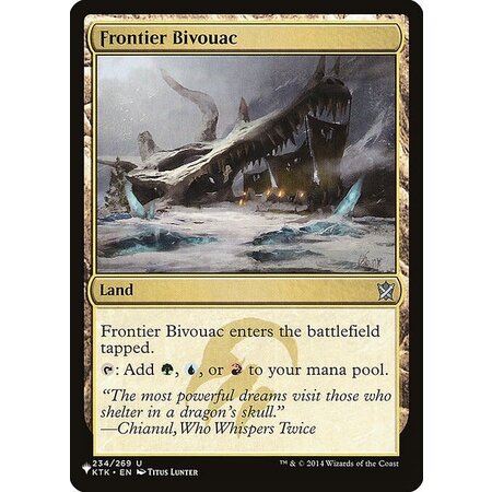 Frontier Bivouac