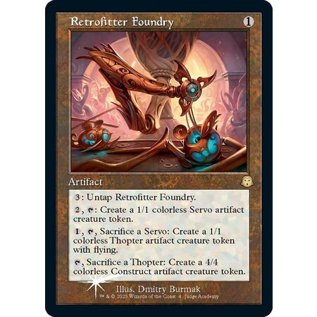 Retrofitter Foundry - Foil - Judge Promo