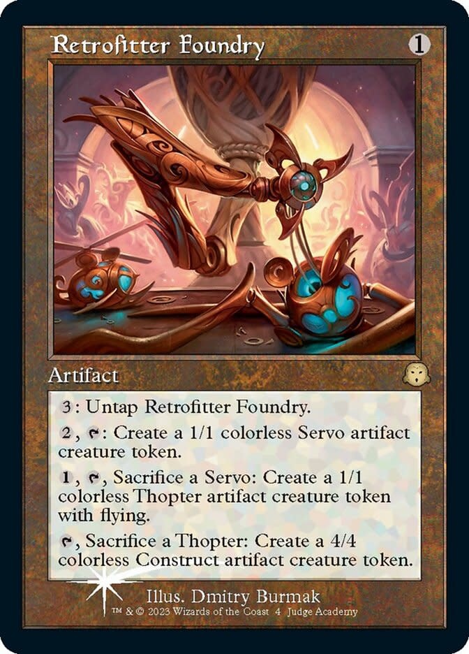 Retrofitter Foundry - Foil - Judge Promo