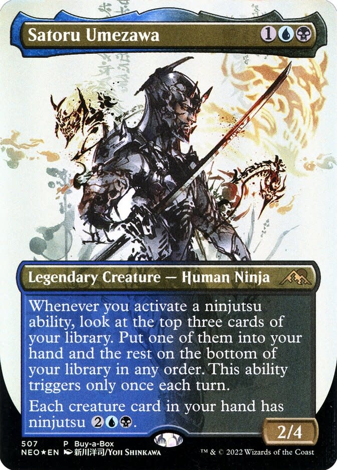 Satoru Umezawa - Foil - Buy a Box Promo