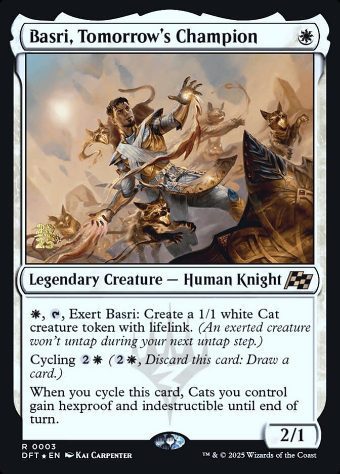 Basri, Tomorrow's Champion - Foil - Prerelease Promo