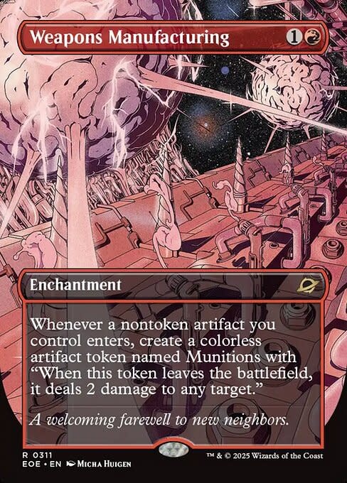 Weapons Manufacturing - Foil