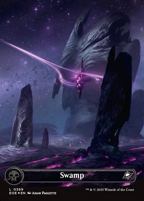 Swamp (369) Full Art - Galaxy Foil