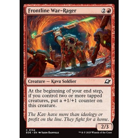 Frontline War-Rager - Foil