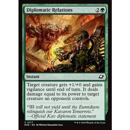 Diplomatic Relations - Foil