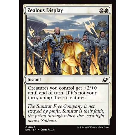 Zealous Display - Foil