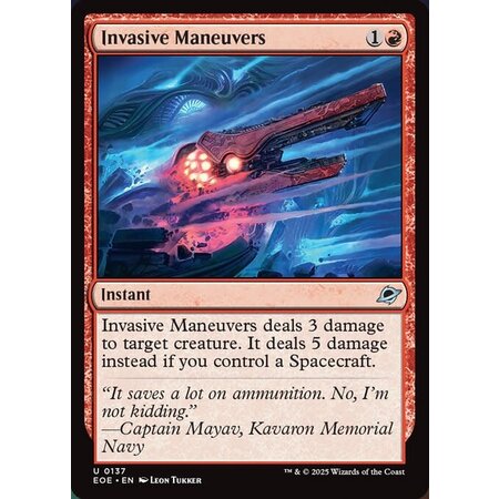 Invasive Maneuvers - Foil