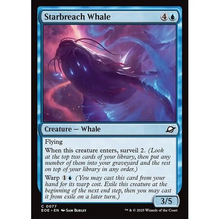 Starbreach Whale - Foil