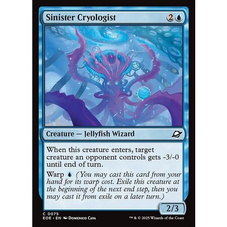 Sinister Cryologist - Foil