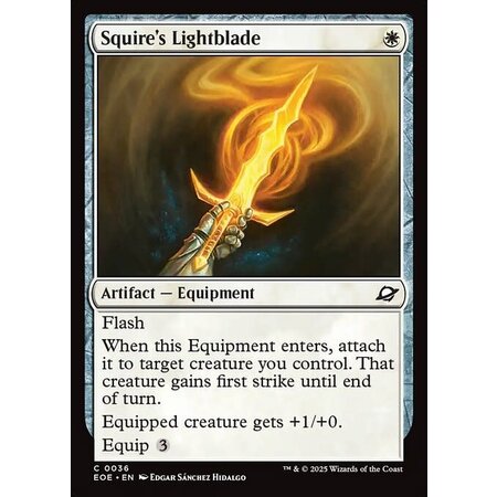 Squire's Lightblade - Foil
