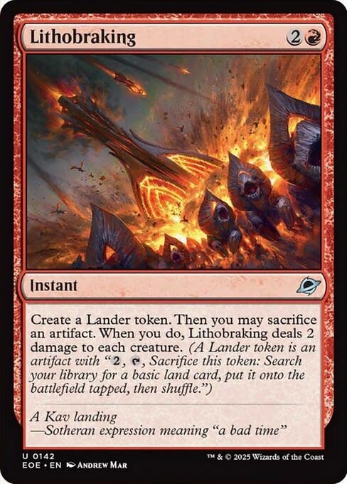 Lithobraking - Foil