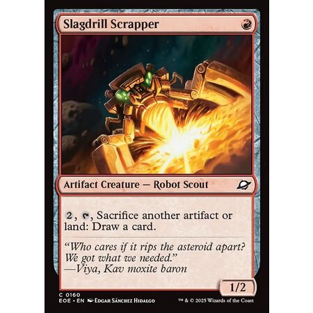 Slagdrill Scrapper - Foil